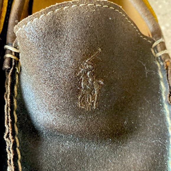 Polo Ralph Lauren’s men’s loafers boat shoes 10  1/2 - Picture 2 of 2